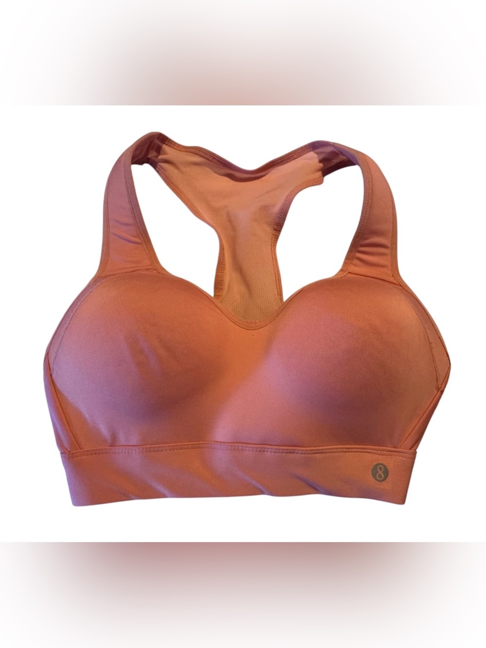 Layer 8 Racerback Molded-Cup Maximum Support Sports Bra -